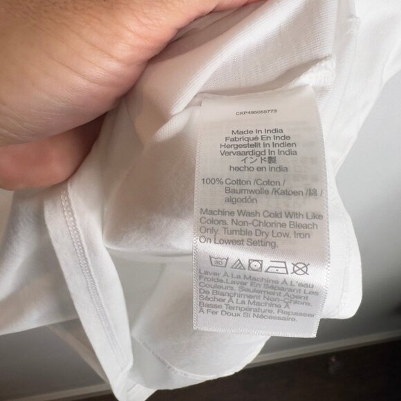 Madewell White Short Sleeve Tee - Picture 5 of 6